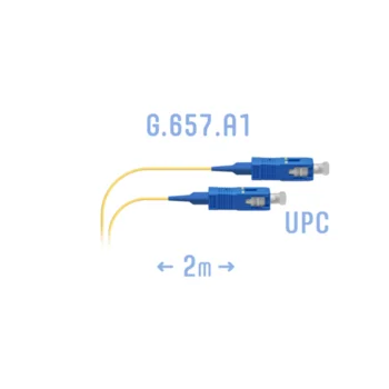 Шнур монтажный оптический B-Optix SC/UPC SM G.657.A1 2 метра